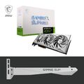 MSI GeForce RTX 4060 Ti GAMING X SLIM WHITE 16G NVIDIA 16 Go GDDR6