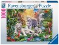 Ravensburger Puzzle 19947 - Die Familie der Weißen Tiger - 1000 Teile 17+
