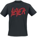 Slayer Logo Männer T-Shirt schwarz  Männer Band-Merch, Bands