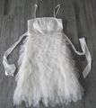 ausgefallenes APART Cocktailkleid  wollweiss Gr.36*NEU*W