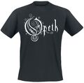 Opeth Logo Männer T-Shirt schwarz  Männer Band-Merch, Bands