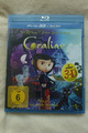 CORALINE Real 3D & 2D Blu-Ray LAIKA Animation Stop Motion Kubo Horror Familie