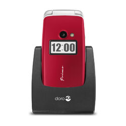 Primo by Doro Primo 413 rot Handy Notruftaste 2 MP Kamera Bluetooth MMS FM-RadioTop Angebot von deltatecc