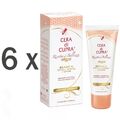 CERA di CUPRA bianca Creme normale & fettige Haut 6x 75ml Bienenwachs + Glycerin