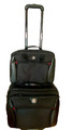 2-teiliger Wenger Reisetrolley Patriot schwarz, mit Laptoptasche, wie neu