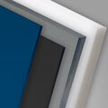 PVC-Hartschaumplatte Handmuster Set Weiß Farbig 3-10mm