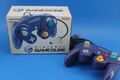 Original Nintendo GameCube Zubehör Controller Lila | Blau Gamepad mit OVP