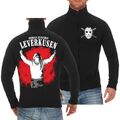 Freizeitjacke Leverkusen Niemals aufgeben Sweatjacke Ultras Lev Fans Fussball