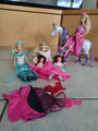 Barbie Puppen 3 Stück mit Pferd und Kinder