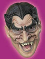 gruselige Halb Maske Dracula Draculamaske Halloweenmaske Karneval Fasching