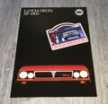 Lancia Delta HF 4WD Turbo Prospekt 1987 catalog prospectus brochure broszura