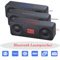 TWS Tragbarer Wireless Bluetooth Lautsprecher Musicbox Stereo FM Radio Sound Box