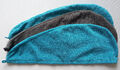 3x Kopfhandtuch Turban Haartrockentuch mit Knopf_auch gegen Kochgerüche im Haar