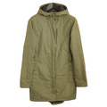 Damen Fjallräven Kiruna Padded Parka G-1000 Jacke Grün Baumwolle GRÖSSE XS