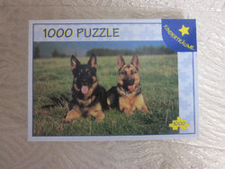Puzzle 1000 Teile Hund Schäfer Hunde Kinderträume neu OVP