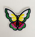 Schmetterling Patch Aufnäher Bügelbild Flicken Applikation Insekten Butterfly