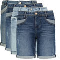Sublevel Damen Jeans Shorts Bermuda Kurze Hose Short Denim Stretch Hotpants