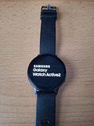 Samsung Galaxy Watch Active2 44mm Aluminiumgehäuse mit Sport Band - Schwarz...