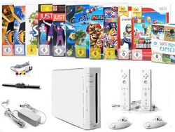 NINTENDO Wii KONSOLE - ORIGINAL CONTROLLER - MARIO KART - PARTY 8 / 9 - SPORTS✅ SUPER AUSWAHL ✅  HÄNDLER ✅ 45.000+ BEWERTUNGEN ✅
