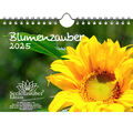 Blumenzauber DIN A5 Wandkalender für 2025 Blumen und Blüten - Seelenzauber