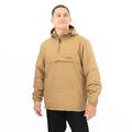 Carhartt WIP Herren Windbreaker Pullover Vlies gefüttert Kapuze schwarz grün Stein