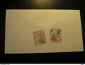 SANTA MARIA 1991 Tuberculosis TB Rose Cactus Lung Poster Stamp Vignette Cancel C