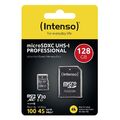 Intenso Micro SDXC Karte 128GB UHS-I U3 4K professional 100 MB/s V30 Class 10