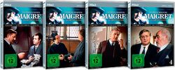 Gesamtedition- Maigret - Vol. 1-4 / 24 Folgen mit Bruno Cremer auf 12 DVDs Pidax