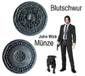 Blutschwur Coin für John Wick Fans Continental Münze Geschenk Neu