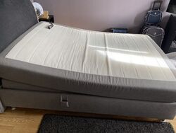 box spring bett 140x200