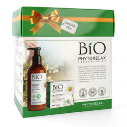 Phytorelax Bio Geschenkset Anti Aging Gesichtscreme Kamille + Reinigungsmilch