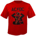 AC/DC - Power Up - Angus Horns - Red - T-Shirt