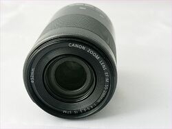 Canon EF-M Objektiv 55–200 mm f/4,5–6,3 IS STM, kristallklare Optik, nahezu neuwertig