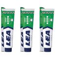 3x Rasiercreme Shaving Cream mit Menthol Anti Hautirritation Nassrasur Creme