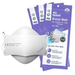 10x FFP2 Air Queen Breeze Maske - Mundschutz - Nanofaser-Filter - Toptec - OVP -
