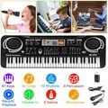 Einsteiger Keyboard E-Piano Kinder Piano keyboard 61 Tasten Mikrofon Geschenk