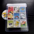 Pokemon Shogakukan ungeschnittene Briefmarken Basisset Kartensammlung Typhlosion Konvolut Lot 