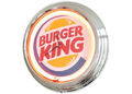 N-0273 Burger King - Deko Neon Uhr Clock Wanduhr Neonuhr Neonclock Werkstatt