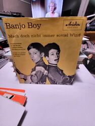 Jan und Kjeld: Banjo Boy/Mach doch nicht immer soviel Wind, Ariola- 7"-Si, m-/ex