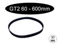 GT2 6mm geschloßener Zahnriemen je nach (Wahl 60- 800mm) 2GT GT-2 SOFORTVERSAND
