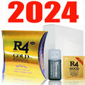 2024 R4 Gold Pro SDHC for DS/3DS/2DS/ Revolution Cartridge With USB Kartenleser