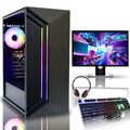 ULTRASCHNELLER Intel i7 i5 i3 Desktop Gaming PC 2 TB + 480GB SSD 16GB RAM GTX1660 Win10