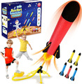 REFUN Spielzeug Raketenwerfer für Kinder mit 6 Schaumstoffraketen und Spielzeug Luftrakete STAMM 3