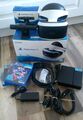 ++ PlayStation VR Brille Headset & Camera & 4 Spiele & Adapter PS4/5 & OVP ++