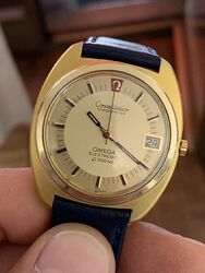 omega Constellation Chronometer electronic f300 Vintage Omega Gold Plated 🟢