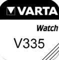 4x Varta Watch V335 Uhrenzelle Knopfzelle SR512SW Silber-Oxid 1,55 V 1 er Bl