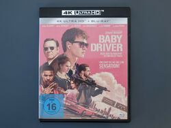 Baby Driver - 4K UHD Ultra HD + Blu-Ray HD - Wie Neu