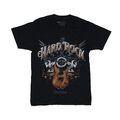 Hard Rock Cafe Florence T Shirt  Schwarz Gr. S Herren 100% Baumwolle Mens Fit