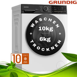 Grundig Waschtrockner 10 plus 6kg Waschmaschine Trockner Wäschetrockner Inverter✅ Eco Inverter Motor ✅ Bluetooth  ✅ WaterProtect+ ✅ NEU