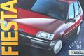Ford Fiesta 12/93 Prospekt Brochure Broszura Folleto Catalogue
